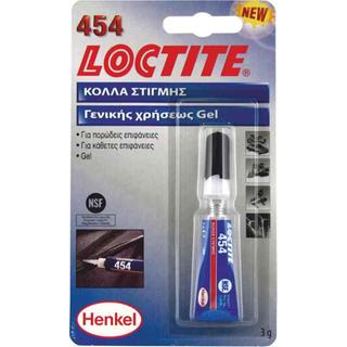 454-Κυανοακρυλική Kόλλα Στιγμής Gel LOCTITE