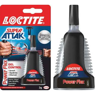 Super Attak Gel Control-Κόλλα Στιγμής 3gr Με Ελεγχόμενη Ροή LOCTITE