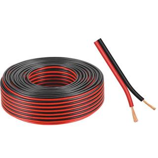 SPEAKER CABLE BLACK-RED - FERRARA