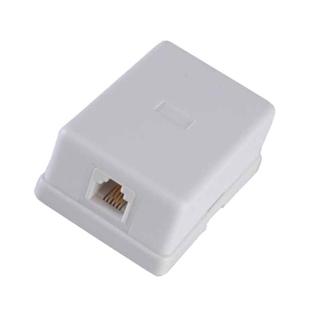 SWITCH SOCKET TELEPHONE OUTDOOR SINGLE ADHESIVE 6P4C - FERRARA