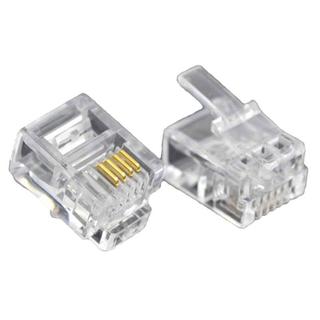 MODULAR TELEPHONE PLUG 6P4C - FERRARA