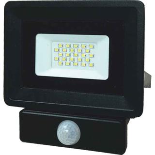 PROJECTOR LED SMD WITH MOVEMENT DETECTOR PLUS BLACK IP65 - FERRARA