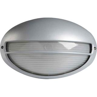 WALL LIGHT OVAL ALUMINUM WITH COVER - FERRARA