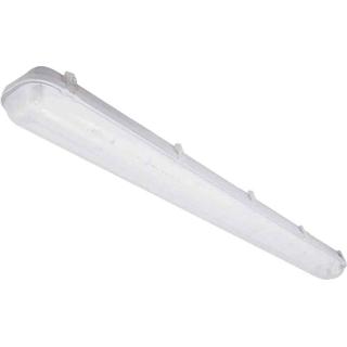 COMMERCIAL USE LUMINARY VACANT FOR LED TUBE WITH INOX CLIPS - FERRARA