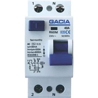 Ρελέ Διαρροής (Ηλεκτροπληξίας) 30mA - GACIA