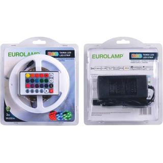 Ταινία LED 10W/m + Driver + Control RGB - EUROLAMP