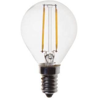 LED Filament globe G45 E14 240V EUROLAMP