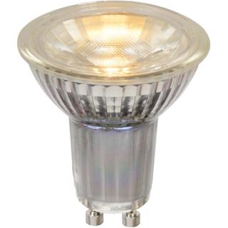 LED GU10 240V ΓΥΑΛΙΝΗ EUROLAMP