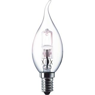 Halogen candle flame tip F37 E14 240V EUROLAMP