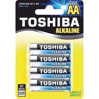 TOSHIBA AA LR6 Αλκαλικές Μπαταρίες 