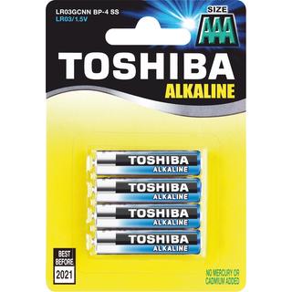 TOSHIBA AAA LR03 Αλκαλικές Μπαταρίες 