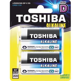 TOSHIBA D LR20 Alkaline Batteries