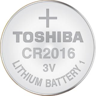 TOSHIBA CR2016 3V Μπαταρίες Λιθίου πλακέ (χάπι)