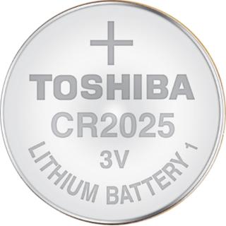 TOSHIBA CR2025 3V Μπαταρίες Λιθίου πλακέ (χάπι)