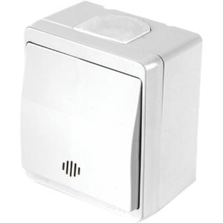 Surface switch button light with light outdoor white IP44