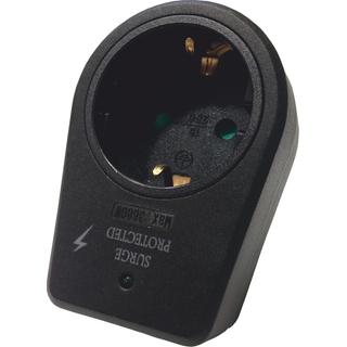 Adaptor with surge protection from 1 schuko to 1 schuko - FERRARA